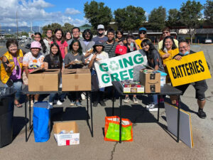 Going Green Group at Collection Site