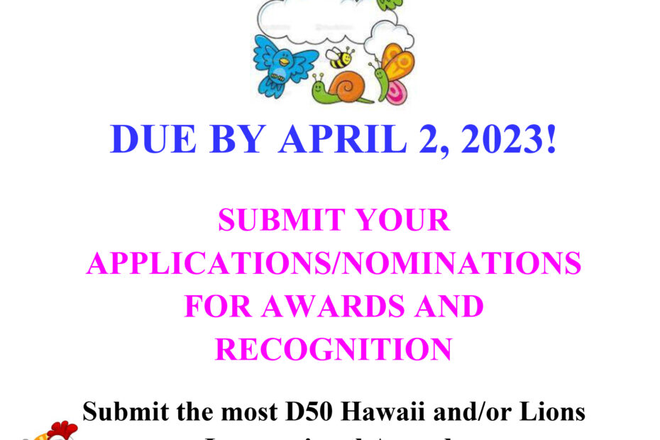 Awards & Recognition Announcement