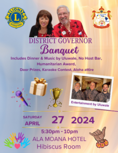 District Governor Banquet